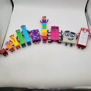 Number Blocks 1-10 Complete Set BBC Children's Learning Figures hand2mind